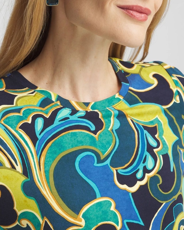 Touch of Cool Swirl Layering Tee - image 4